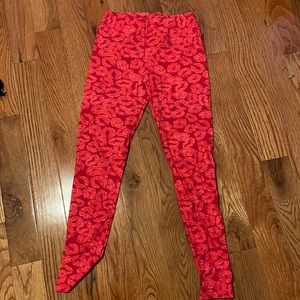 Lularoe OS lip leggings - excellent condition